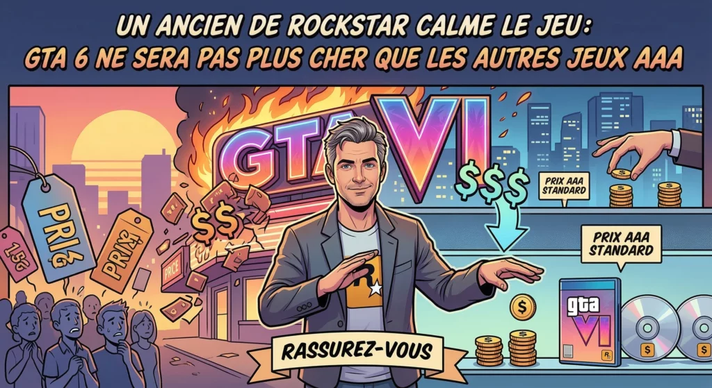 Un ancien de Rockstar calme le jeu sur le prix GTA 6