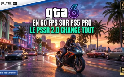 GTA 6 en 60 FPS sur PS5 Pro : le PSSR 2.0 Change Tout