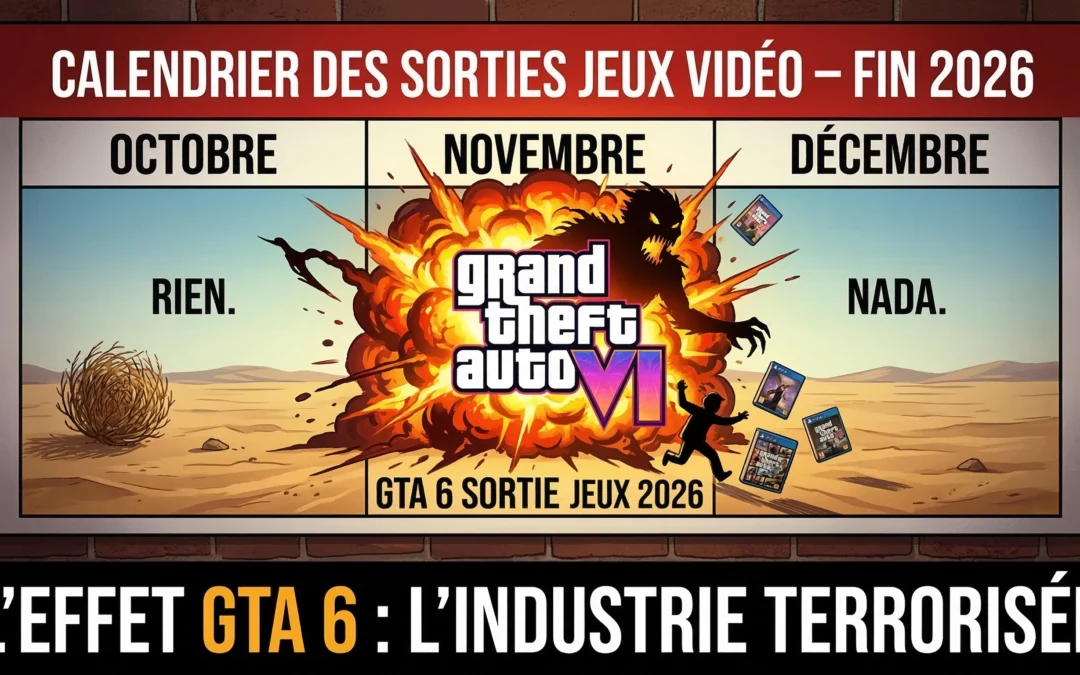 GTA 6 Fait Fuir Tous les Jeux de Fin 2026 : le Q4 Est un Désert