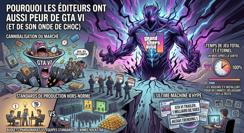 Pourquoi les éditeurs ont aussi peur de GTA 6