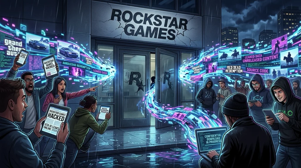 gta 6 trois fuites distinctes chez Rockstar