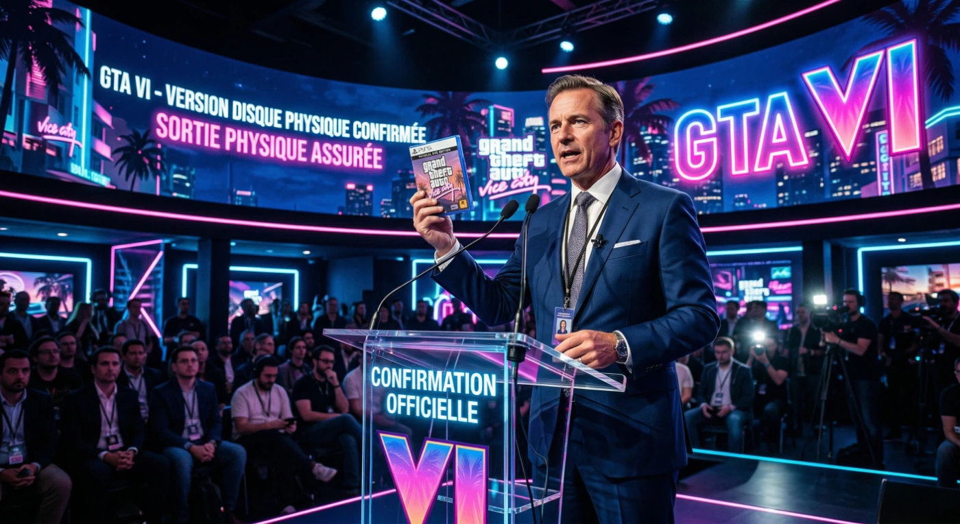 copie physique GTA 6 confirmation officielle conference