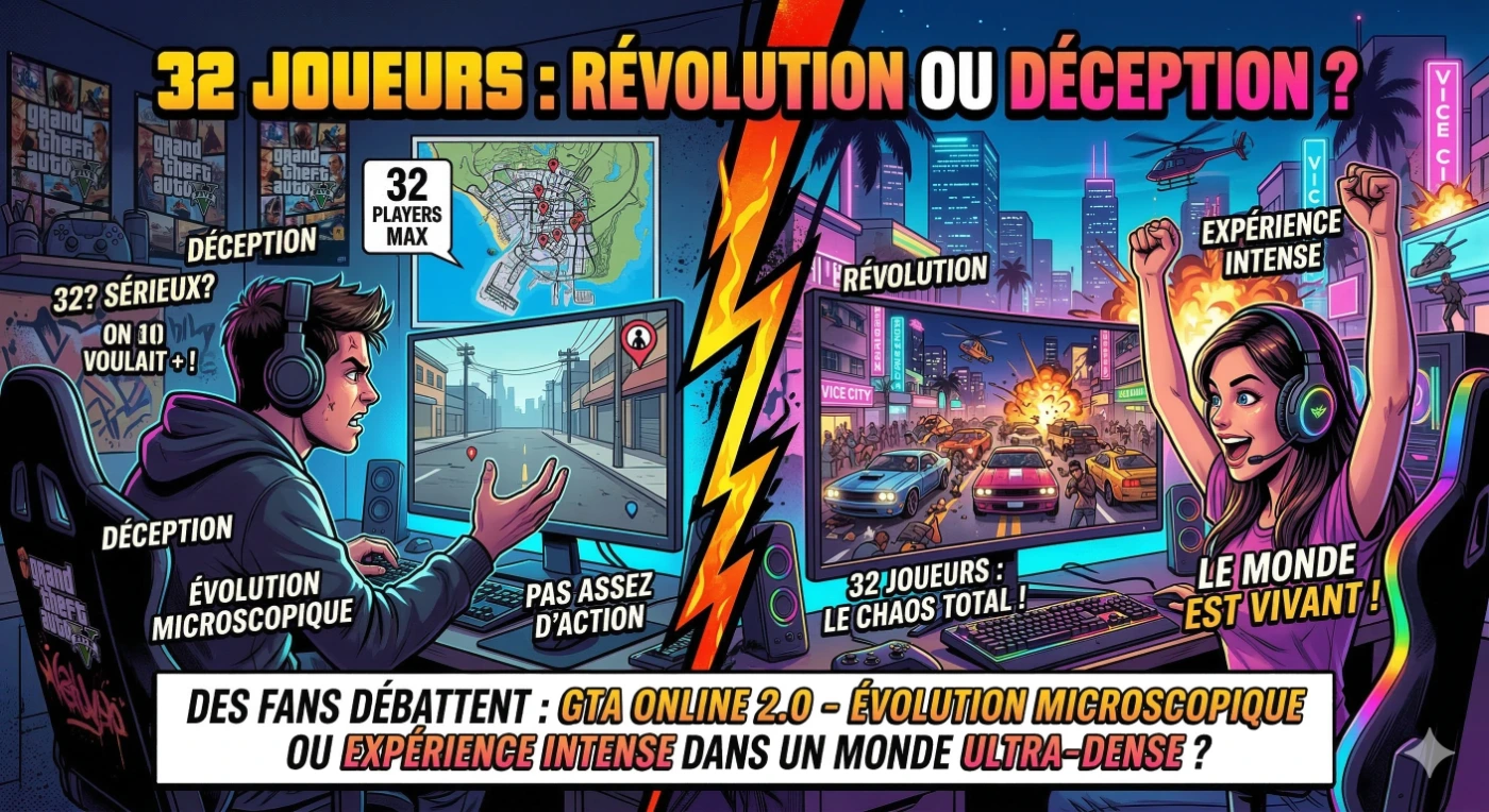 GTA 6 Online 32 joueurs lobby révolution déception