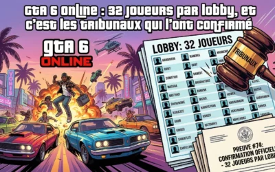 GTA 6 Online : 32 joueurs par lobby, et c&rsquo;est les tribunaux qui l&rsquo;ont confirmé
