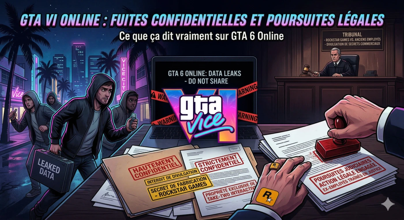 GTA 6 Online informations confidentielles procès Rockstar