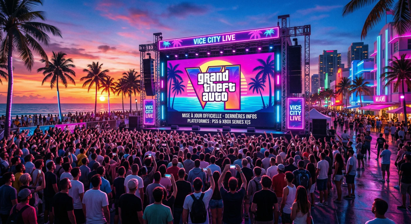 GTA 6 PC Rockstar conference gaming annonce Vice City
