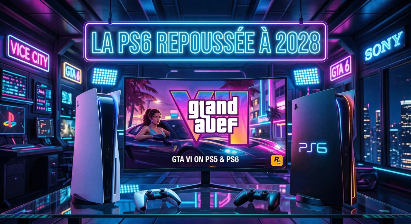 GTA 6 PS6 repoussee 2028 PlayStation