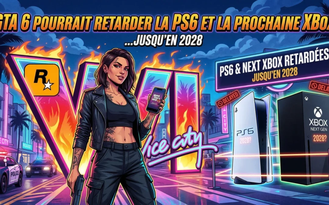 GTA 6 pourrait retarder la PS6 et la prochaine Xbox jusqu&rsquo;en 2028