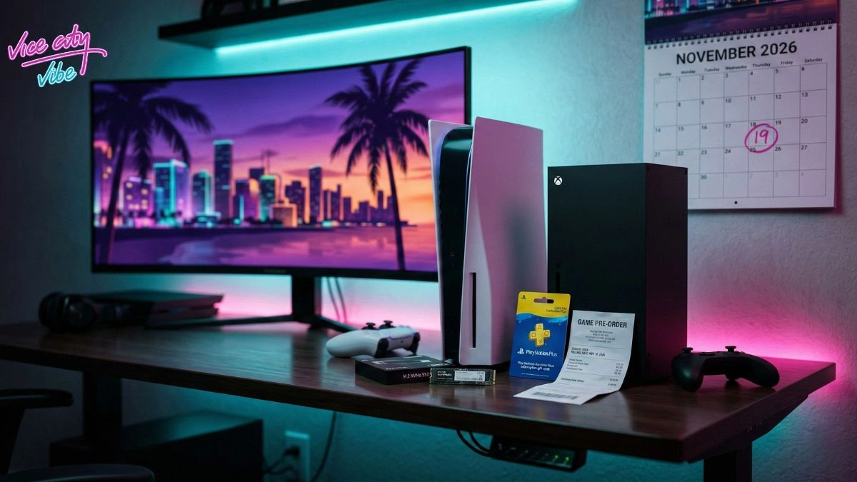 Guide Préparation GTA 6 — Setup Prêt pour le 19 Novembre 2026 se préparer pour GTA 6 setup gaming