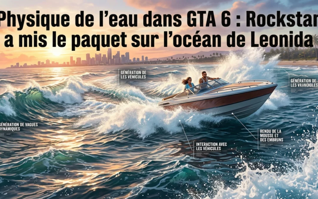 Physique de l&rsquo;eau dans GTA 6 : Rockstar a mis le paquet sur l&rsquo;océan de Leonida