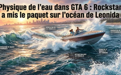 Physique de l’eau dans GTA 6 : Rockstar a mis le paquet sur l’océan de Leonida