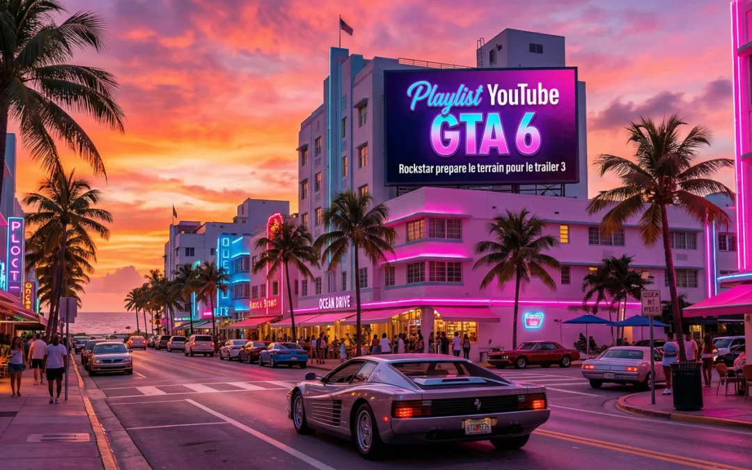 Playlist YouTube GTA 6 : Rockstar prépare le terrain pour le trailer 3 ?