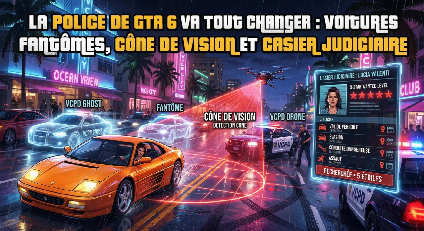 police GTA 6 système wanted level