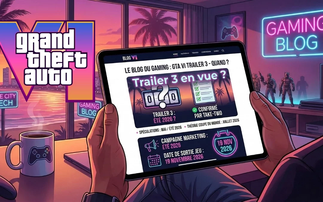 Trailer 3 GTA 6 : Quand Tombe-t-il ? Tout Ce Qu&rsquo;on Sait sur le Marketing Cet Été