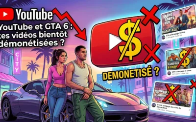YouTube et GTA 6 : tes vidéos bientôt démonétisées ?