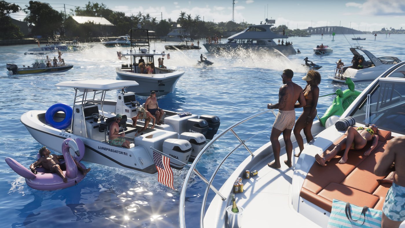 Boat party yachts GTA 6 Leonida Keys