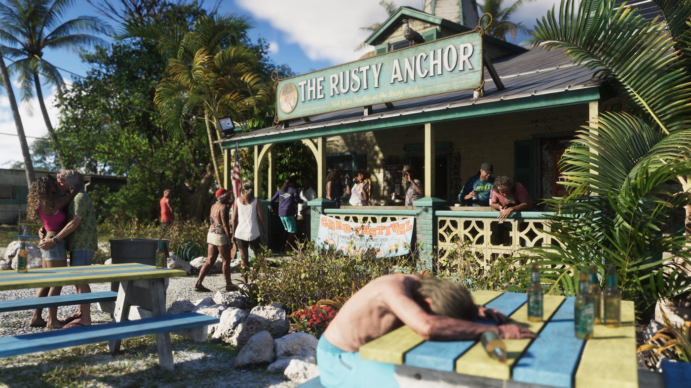 The Rusty Anchor bar GTA 6 Leonida Keys