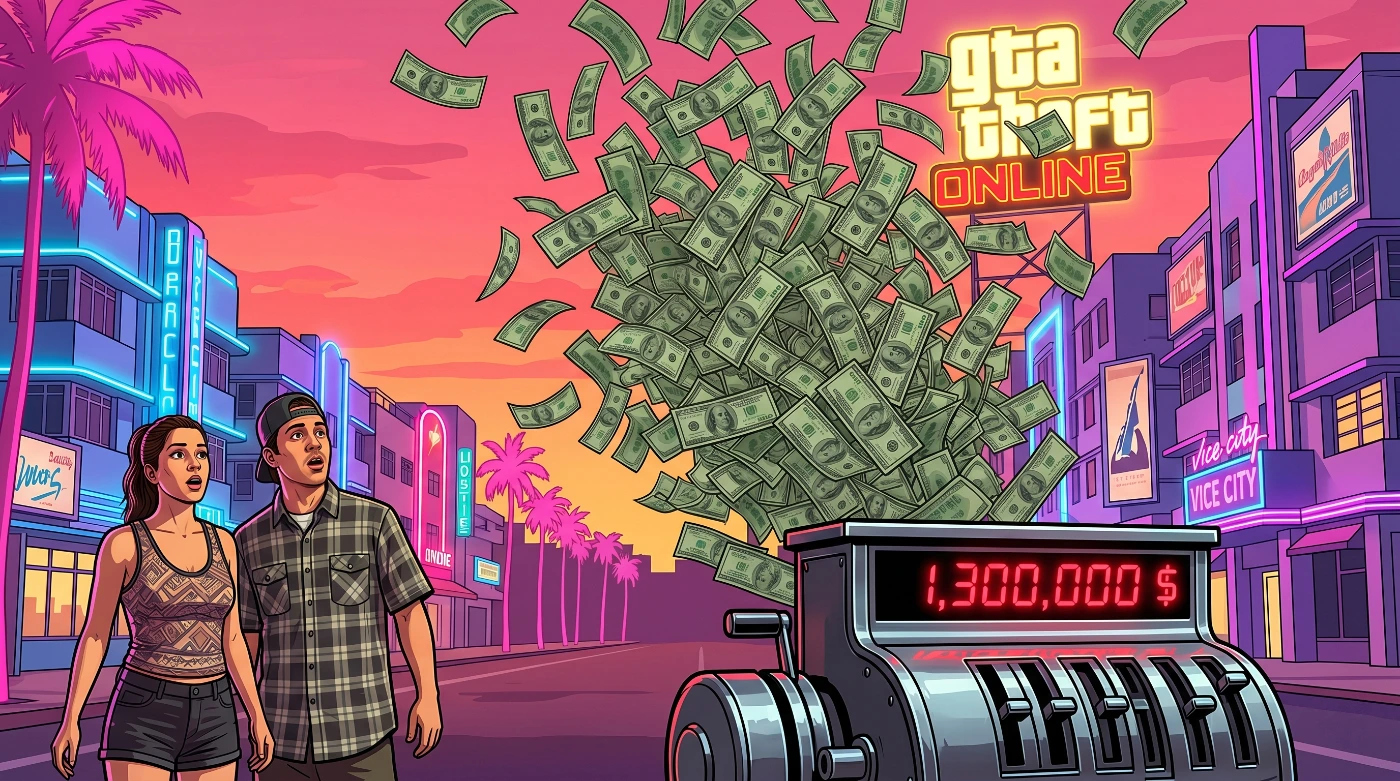 GTA Online revenus 1,3 million par jour cash