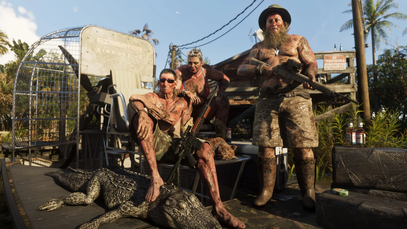 locations GTA 6 Grassrivers braconniers alligator mangroves
